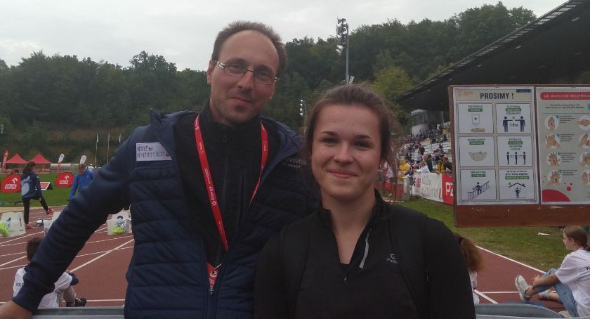Julia na Mistrzostwach Polski Młodzików w Słupsku - Mały Memoriał Janusza Kusocińskiego