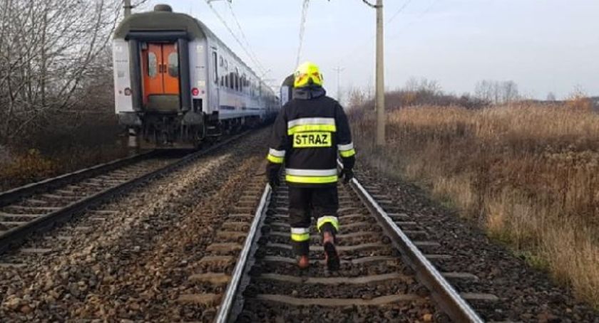 Nowa Sucha - śmiertelne potrącenie kobiety na torach 