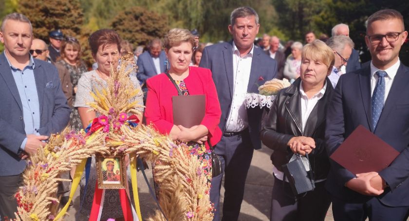 Dożynki Powiatowe 2020 - podziękowanie wójta gminy Rybno 