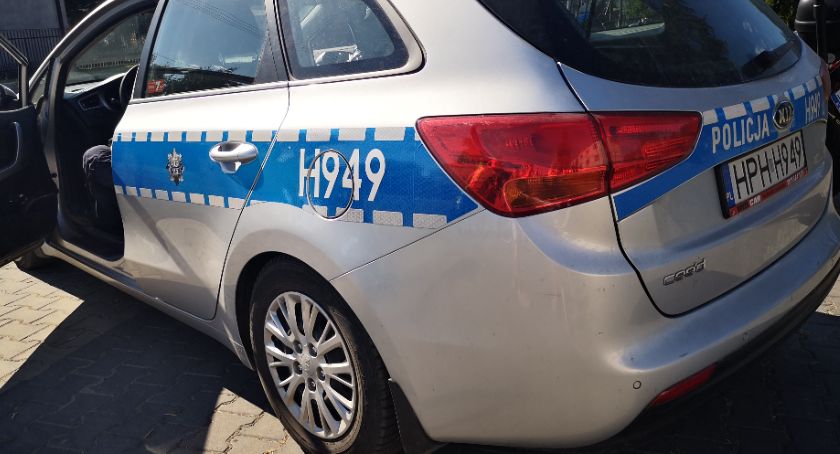 Stacja paliw Sochaczew - potrącenie człowieka i napaść z siekierą 