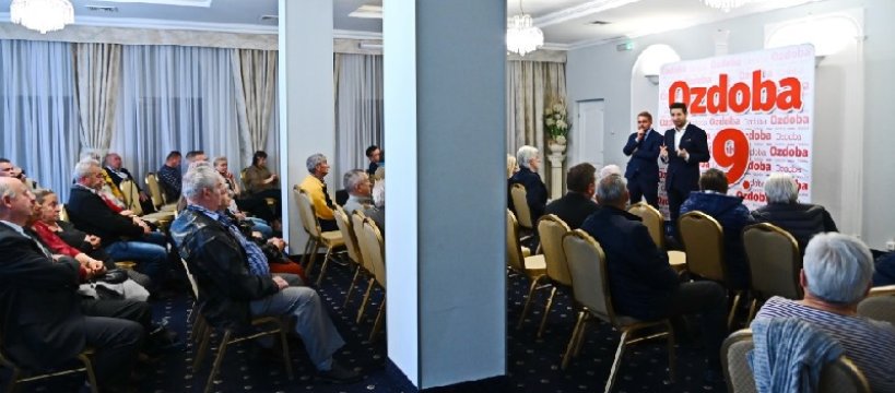 Relacja ze spotkania z kandydatem do parlamentu - Jackiem Ozdobą
