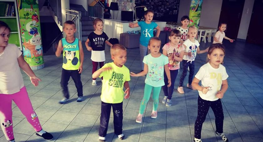 Gmina Rybno - pierwsze zajęcia fitness i tańca dla dzieci za nami