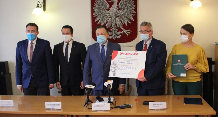 OSP Szymanów ze wsparciem samorządu Mazowsza 