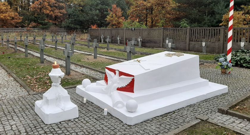 Porządki na cmentarzach wojennych gminy Młodzieszyn