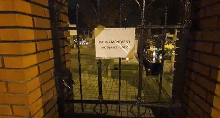 Cmentarz w Sochaczewie stał się parkiem? 