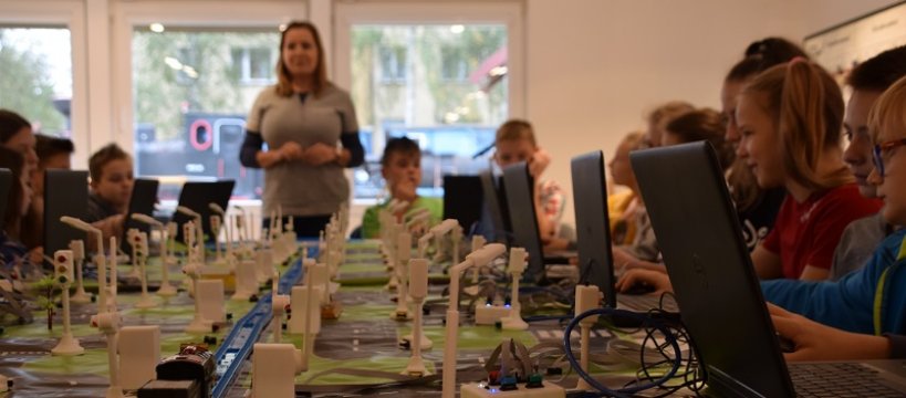 Kodowanie i programowanie w Muzeum Kolei Wąskotorowej
