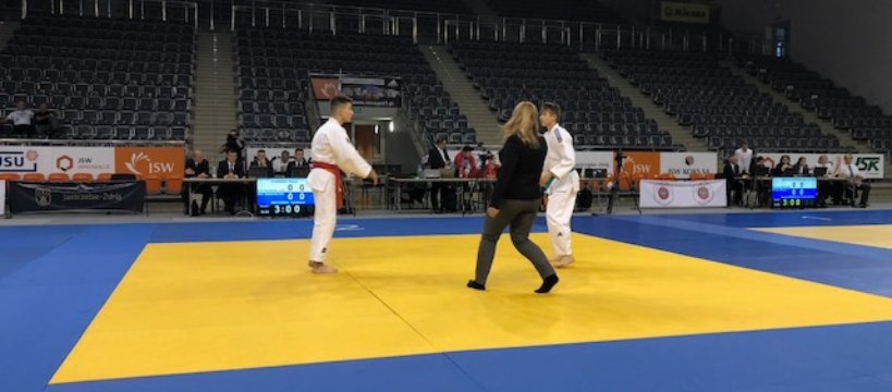 Start zawodników "Siódemki" w Mistrzostwach Polski Młodzików w Jastrzębiu Zdrój.