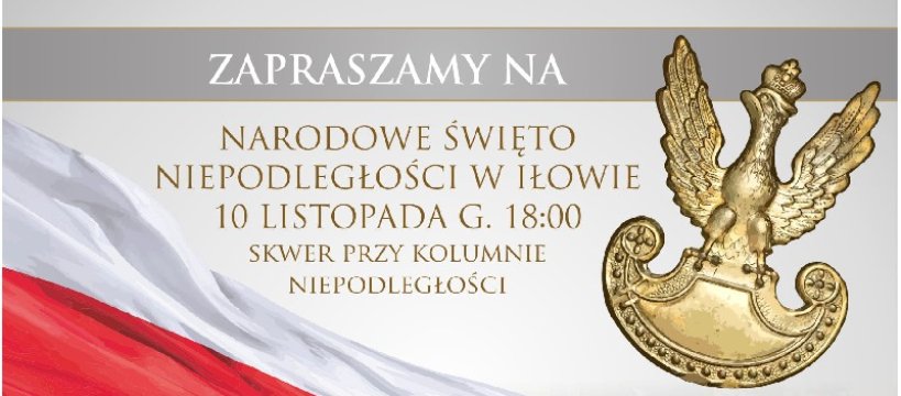 Uroczystości w 101 rocznicę Odzyskania Niepodległości w Iłowie