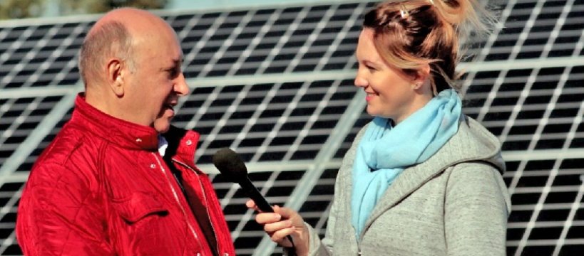 Adam Jeznach o elektrowni fotowoltaicznej w Feliksowie [VIDEO]