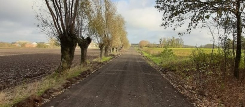 Nowa nawierzchnia drogi w Wężykach. Kolejna inwestycja gotowa 