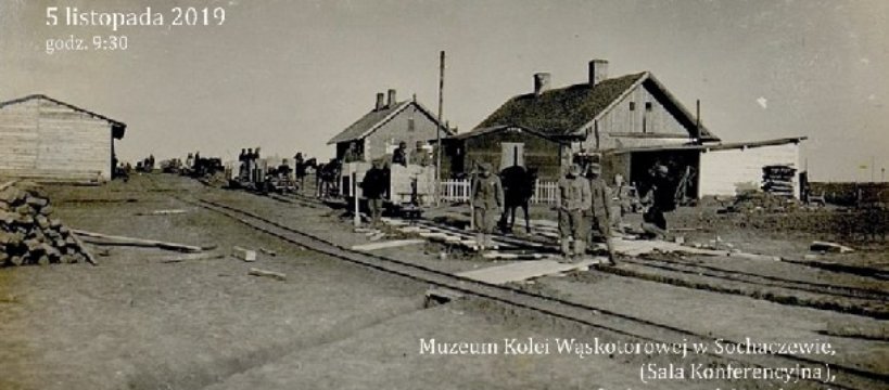 O kolejach polowych na konferencji w Sochaczewie – zapraszamy!