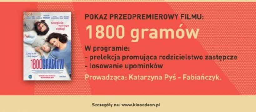 ZAPROSZENIE do KINA ODEON