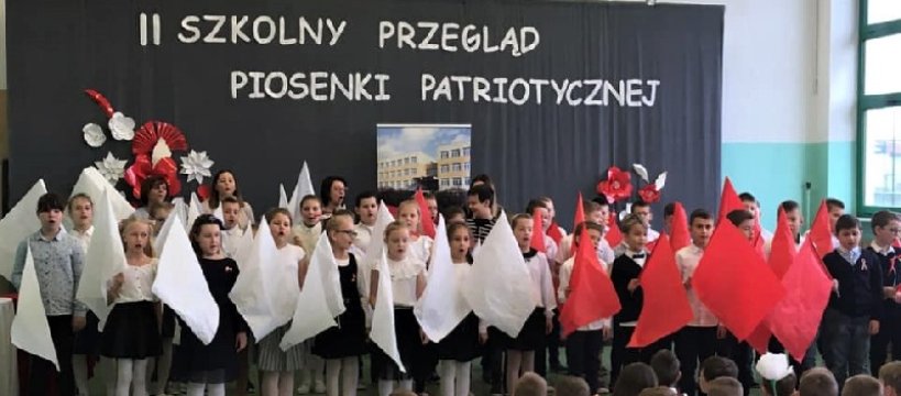 II Szkolny Przegląd Piosenki Patriotycznej w SP nr 6
