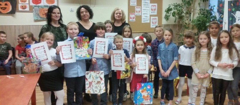 Szkolny Konkurs Recytatorski „Jesień w poezji” dla uczniów klas 0-III