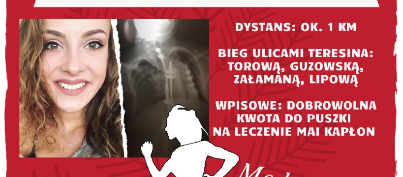 Charytatywny Bieg Mikołajkowy "Ratujemy Maję"