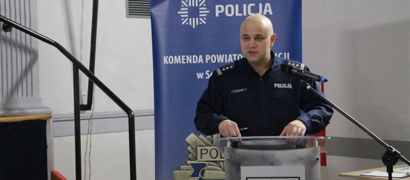 Policja o bezpieczeństwie – spotkanie z mieszkańcami 