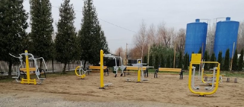 Mieszkańcy Mokasu i Dzięglewa już korzystają z siłowni zewnętrznej 