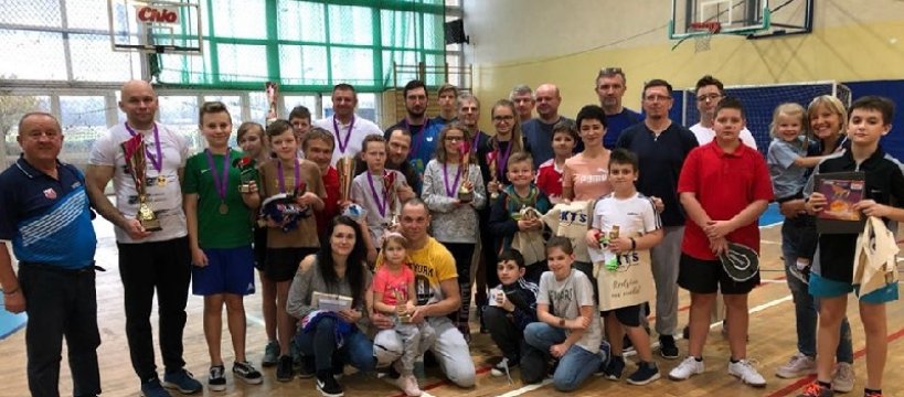 ,,Rodzina na medal" turniej tenisa stołowego