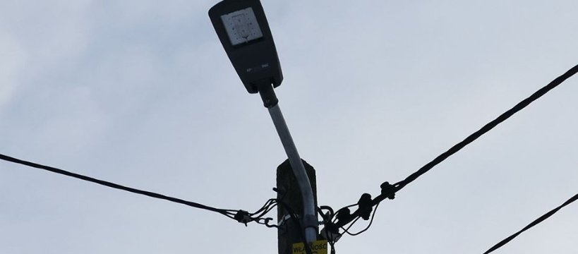 Modernizacja oświetlenia w Ćmiszewie Rybnowskim 