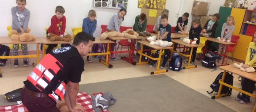 Warsztaty dla pierwszaków z zakresu bezpieczeństwa w SP nr 6