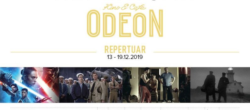 REPERTUAR KINA ODEON NA OKRES 13-19.12.2019 R.