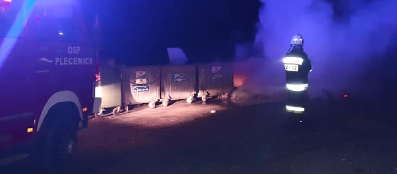 Pożar na ul. Korczaka 