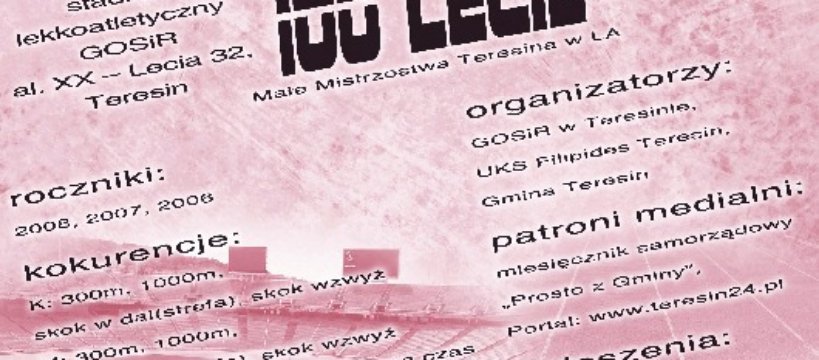 W kolejne 100 - lecie