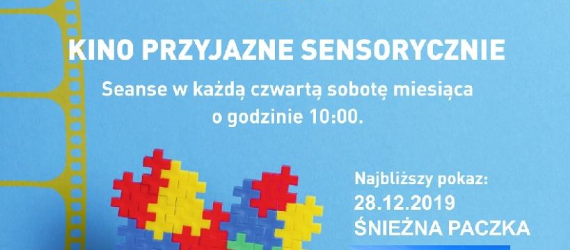 ŚNIEŻNA PACZKA W KINIE PRZYJAZNYM SENSORYCZNIE
