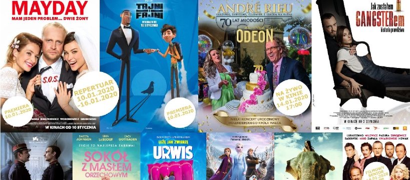 REPERTUAR KINA ODEON NA OKRES 10-16.01.2020 R.