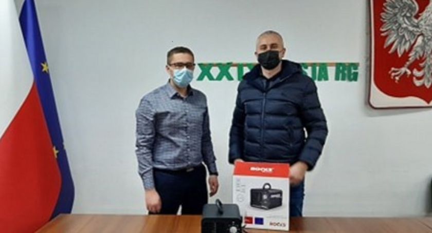 Ozonator ufundowany dla gminy Rybno - wójt Damian Jaworski wdzięczny za wsparcie