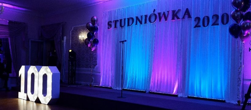 Studniówka 2020 Sochaczew - LO im. Fryderyka Chopina [FOTO]
