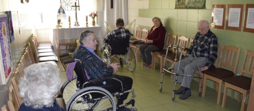 Zima w Domu Pomocy Społecznej 