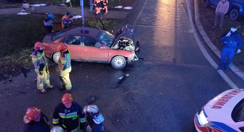 Wypadek w Nowym Kamionie 