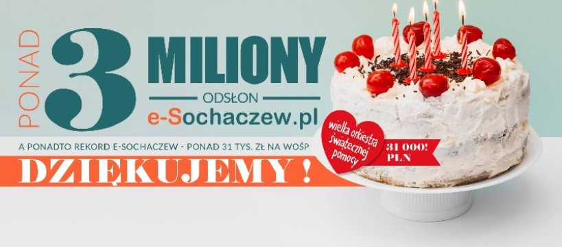 Podwójny sukces e-Sochaczew.pl - dziękujemy za zaufanie!!!