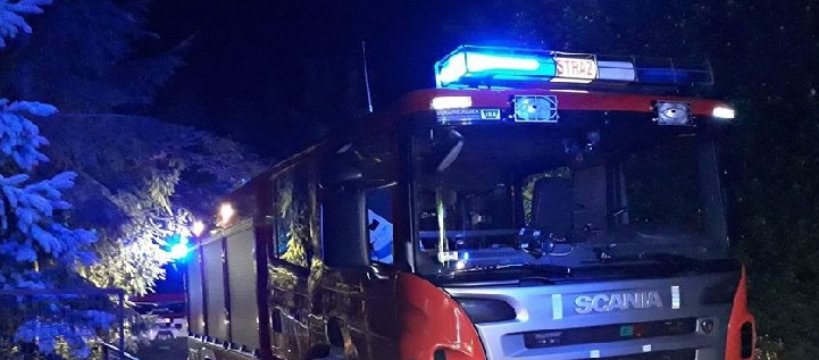Tragiczny pożar domu w Juliopolu - nie żyje 77-letni mężczyzna 