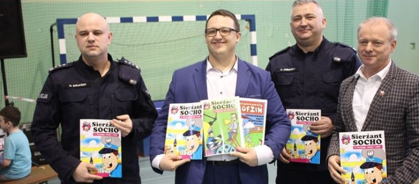  Łukasz Kuciński - premiera komiksu profilaktycznego 