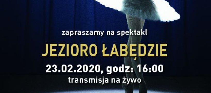 JEZIORO ŁABĘDZIE NA EKRANIE KINA ODEON 