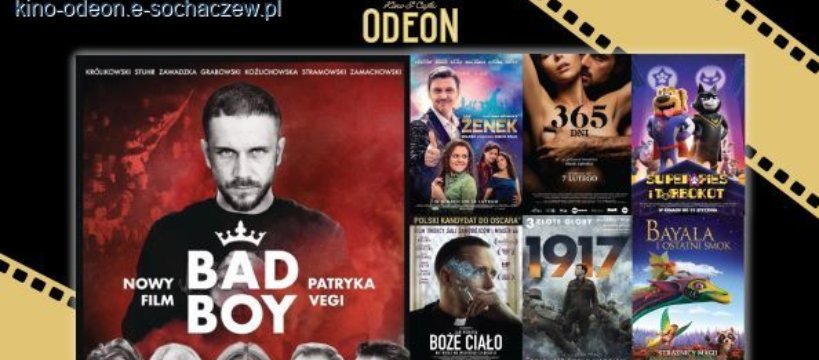 REPERTUAR KINA ODEON NA OKRES 21-27.02.2020 R.