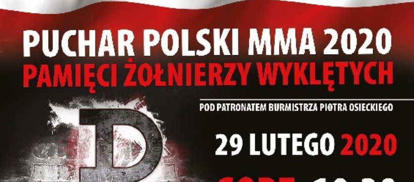 Puchar Polski MMA 2020 dedykowany Pamięci Żołnierzy Wyklętych
