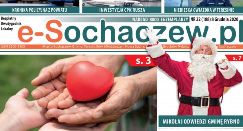 Najnowsze wydanie gazety e-Sochaczew.pl