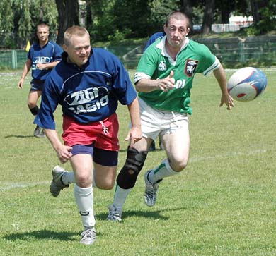 Radosne rugby - turniej rozegrany