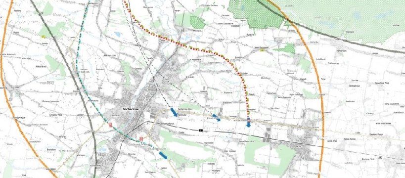 Obwodnica Sochaczewa – nowa inwestycja obok szybkiej kolei 