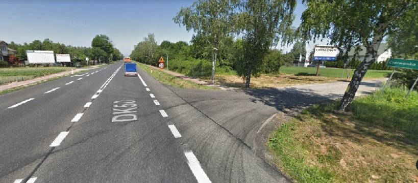 Mieszkańcy Czerwonki Parcel chcą zjazdu z DK 50 