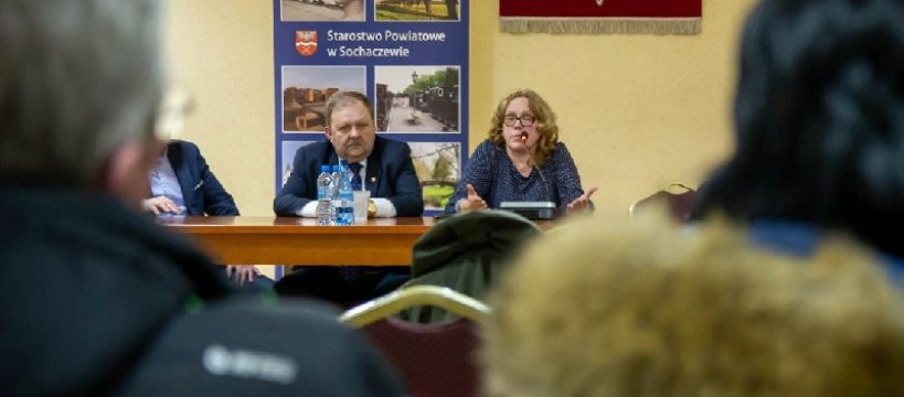 Most Sochaczew - piątkowe spotkanie z mieszkańcami [video]