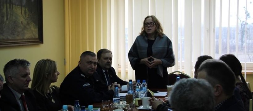 Posiedzenie Powiatowego Zespołu Zarządzania Kryzysowego w sprawie koronawirusa 