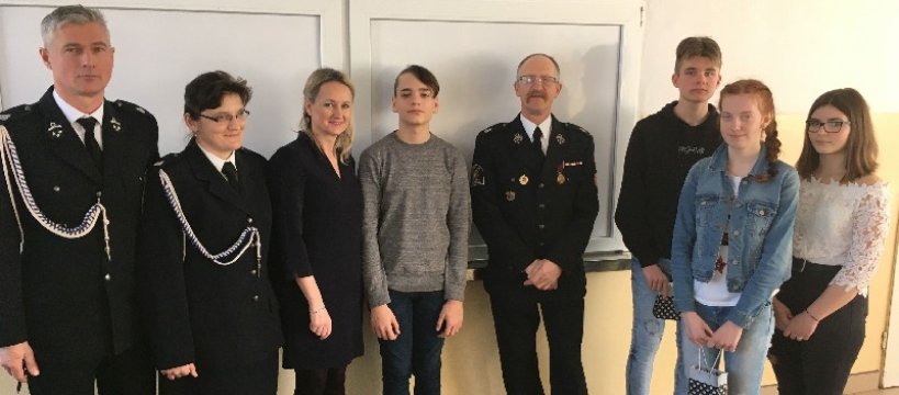 „MŁODZIEŻ ZAPOBIEGA POŻAROM” gminne eliminacje do Ogólnopolskiego Turnieju Wiedzy Pożarn