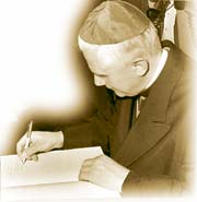 Kardynał Ratzinger w Niepokalanowie