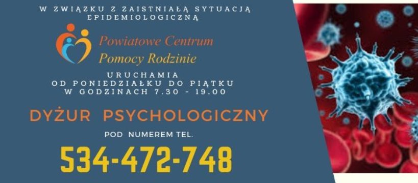 Telefoniczne wsparcie psychologiczne.