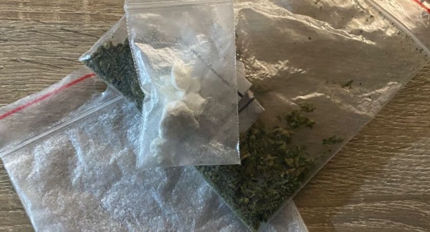 Zatrzymani w lesie z narkotykami 