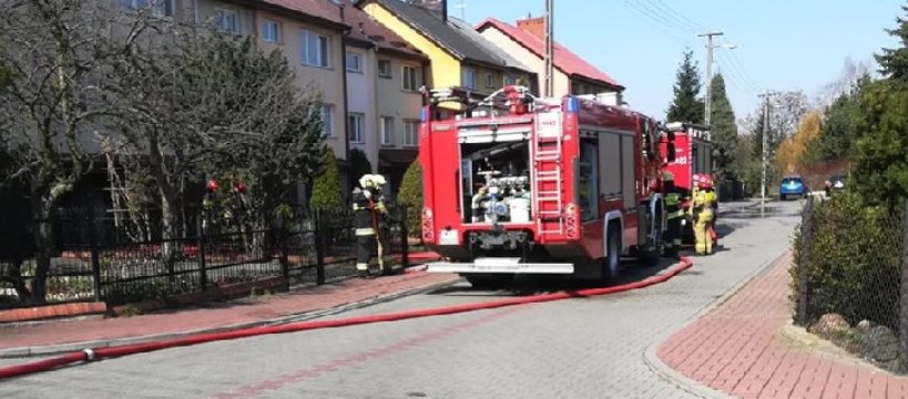 Niebezpieczny pożar butli z gazem w Sochaczewie 